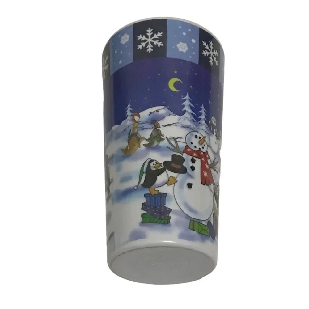 Snowman, snowflake Plastic Cup